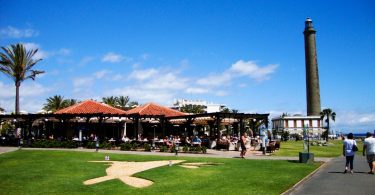 Maspalomas El Oasis und der Leuchtturm