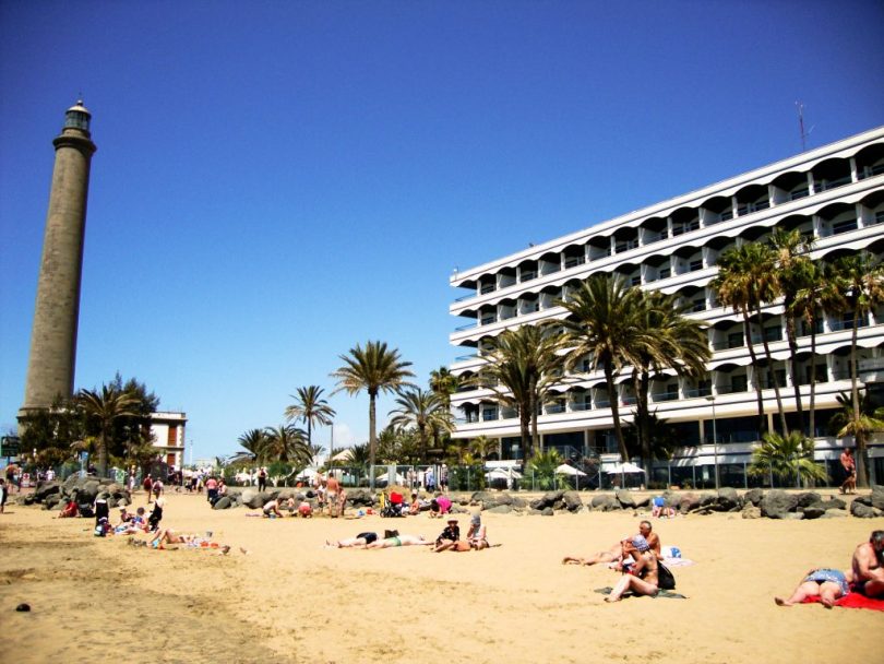 Am Strand Von Maspalomas Auf Gran Canaria Text Die schönsten Strände von Maspalomas im Überblick