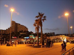 Playa del Ingles abends